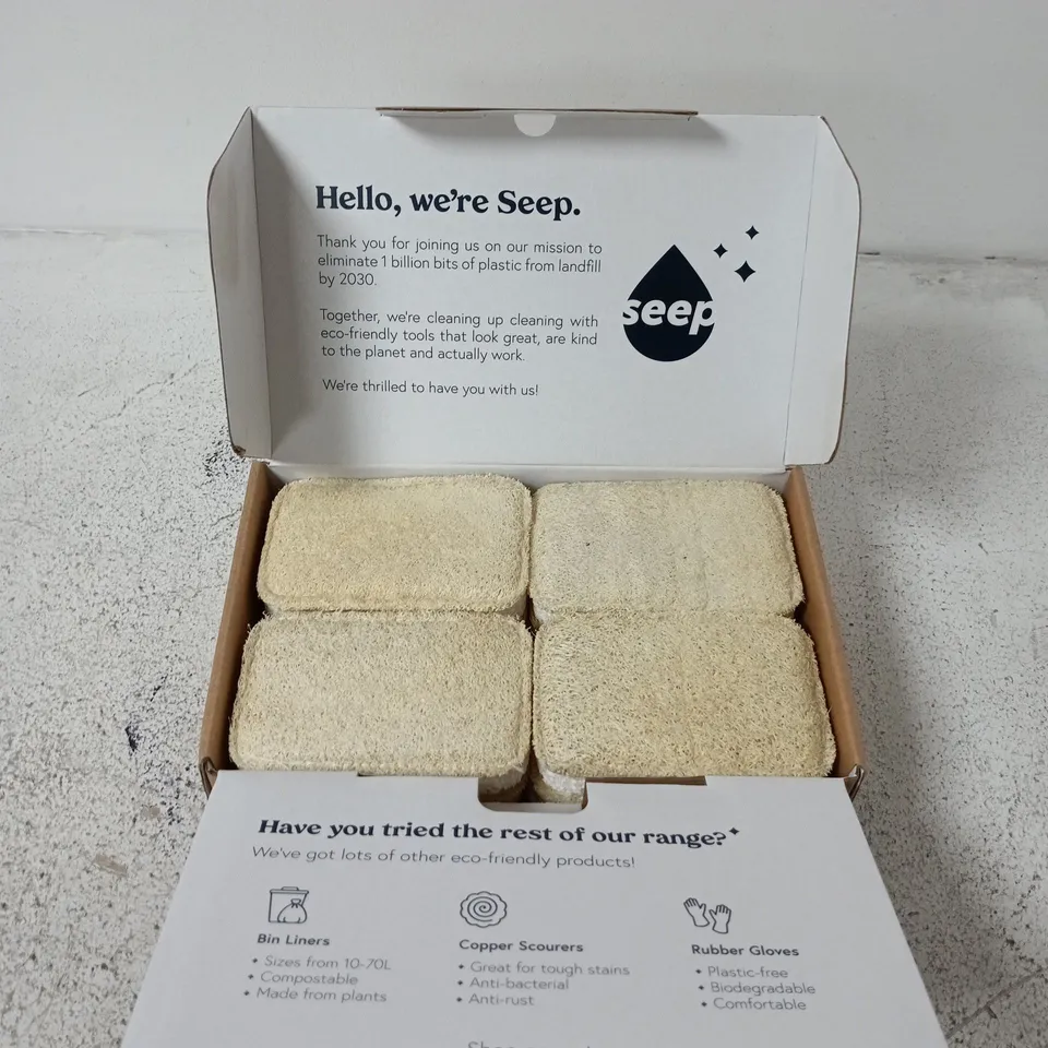 SEEP 12 ECO SPONGE SCOURERS