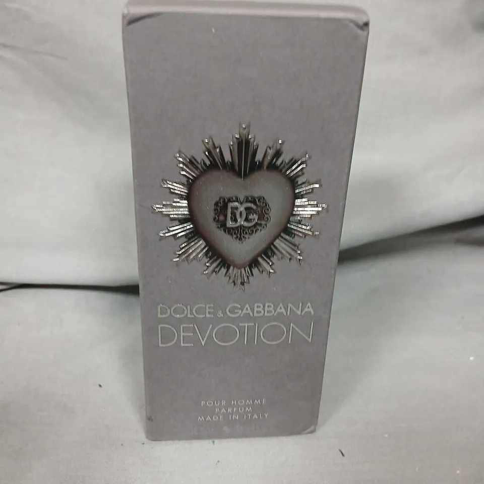 BOXED DOLCE AND GABBANA DEVOTION POUR HOMME PARFUM 100ML