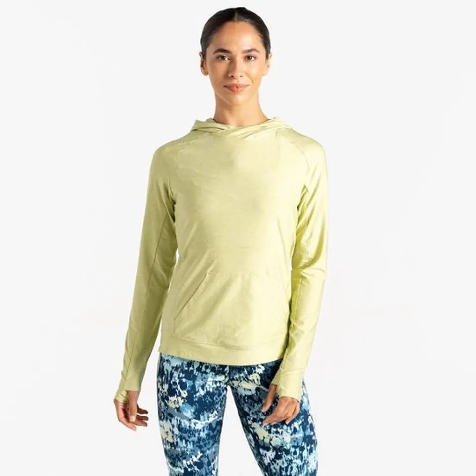 BRAND NEW DARE 2B WOMEN'S SPRINT CITY LIGHTWEIGHT HOODIE | BUTTERFLY GREEN MARL UK 20