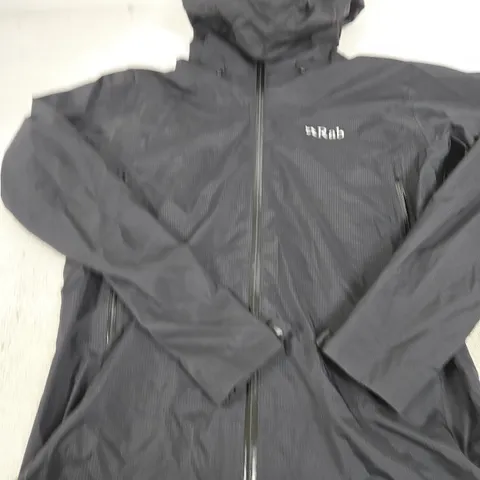 RAB HOODED WATERPROOF SHELL JACKET – SIZE M