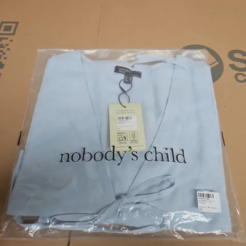 NOBODY'S CHILD TESSA TOP - BLUE, UK 10 (EU38, US46)