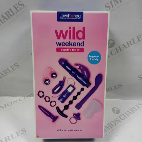 LOVEHONEY WILD WEEKEND COUPLES TOY KIT