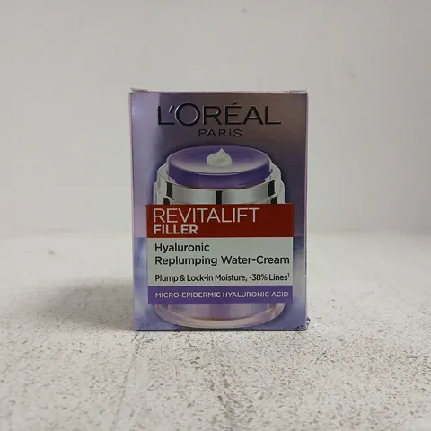 L’ORÉAL PARIS REVITALIFT FILLER HYALURONIC REPLUMPING WATER-CREAM (FACIAL SKIN CARE)