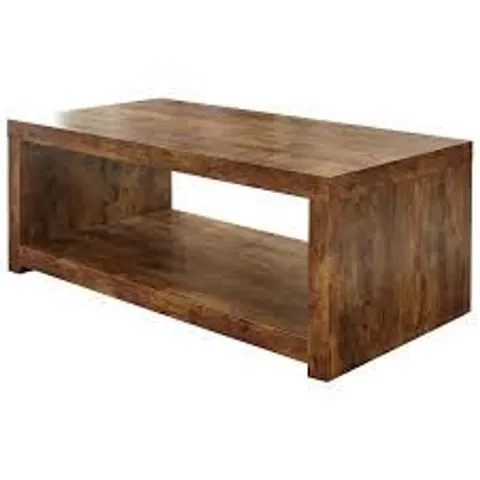 GFW JAKARTA COFFEE TABLE WITH SHELF - COLLECTION ONLY