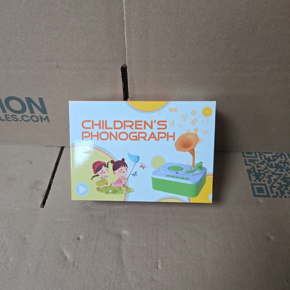 CHILDREN'S PHONOGRAPH TOY – BOXED