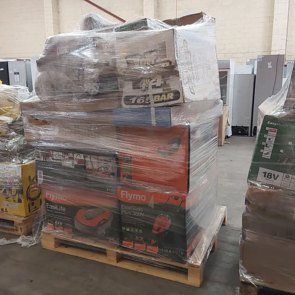 PALLET OF APPROXIMATELY 17 UNPROCESSED RAW RETURN HOUSEHOLD AND ELECTRICAL GOODS TO INCLUDE;