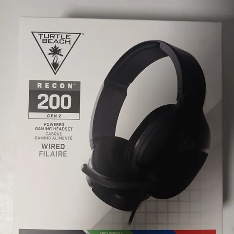 FOUR BRAND NEW TURTLE BEACH RECON 200 GEN 2 WIRED GAMING HEADSET – MULTIPLATFORM (BOXED)
