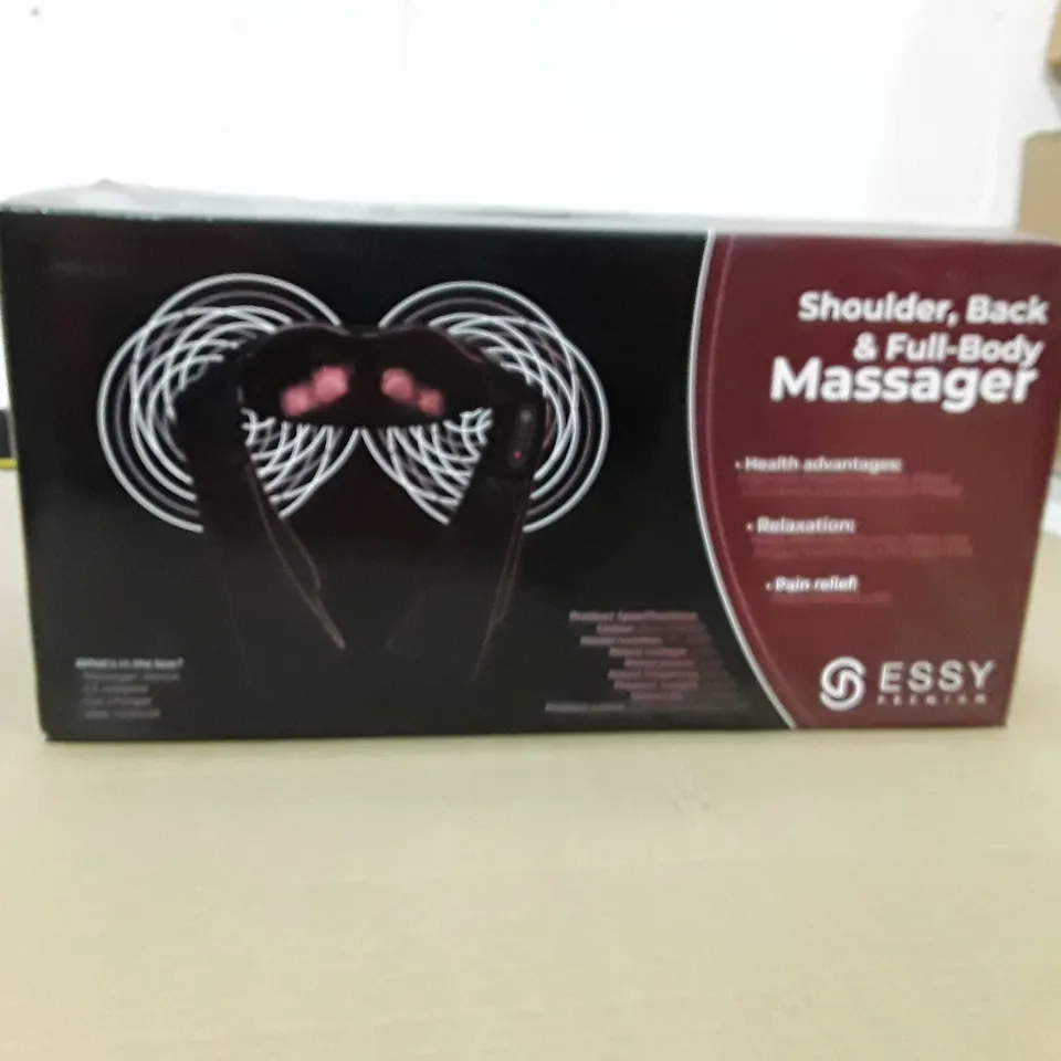 BOXED ESSY PREMIUM SHOULDER BACK AND FULL BODY MASSAGER 