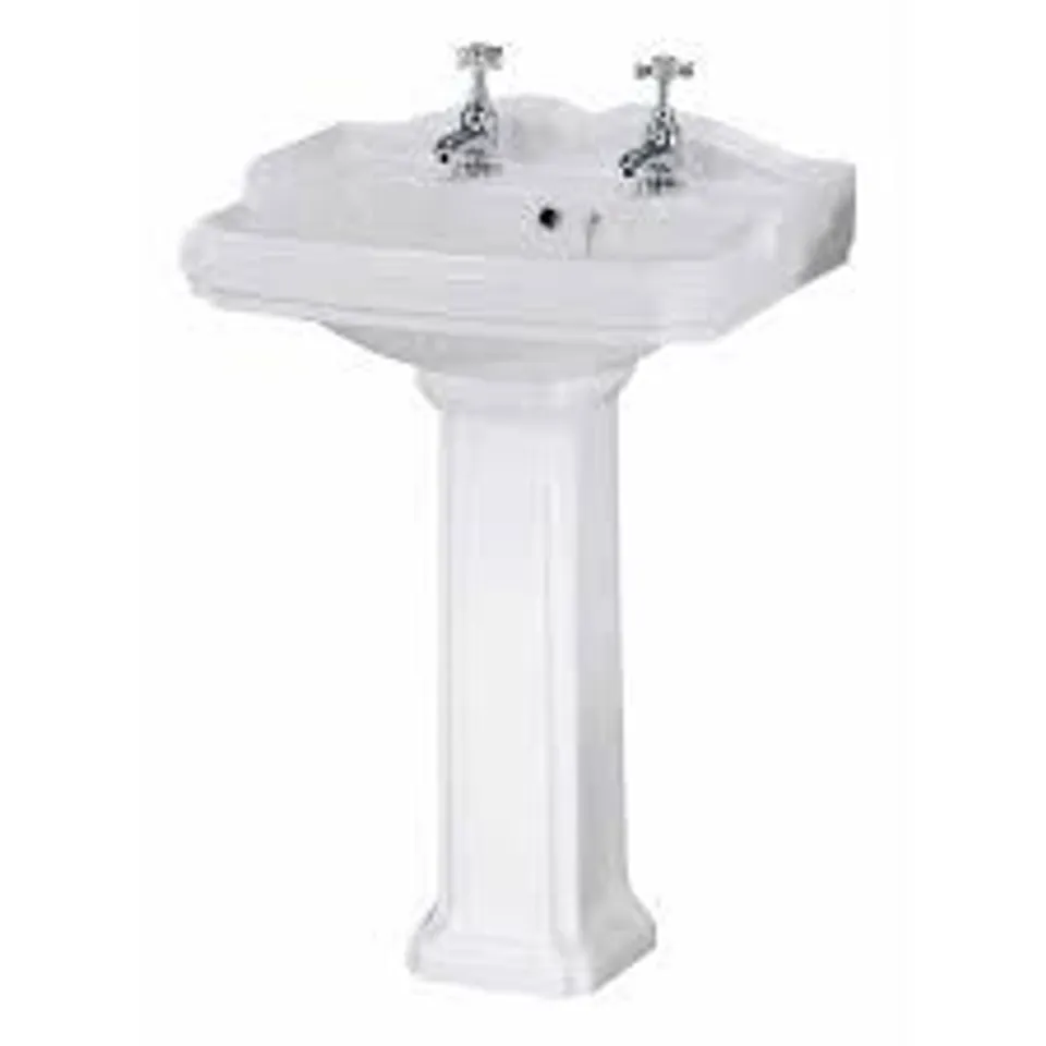 BOXED LEGEND SERLE 2 TAP HOLE BASIN 