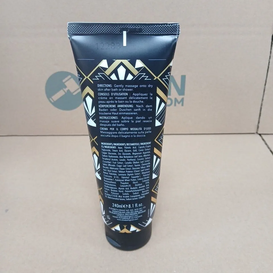 ELIZABETH GRANT CAVIAR CELLULAR RECHARGE SUPER BODY CREAM WITH GOLD – 240 ML