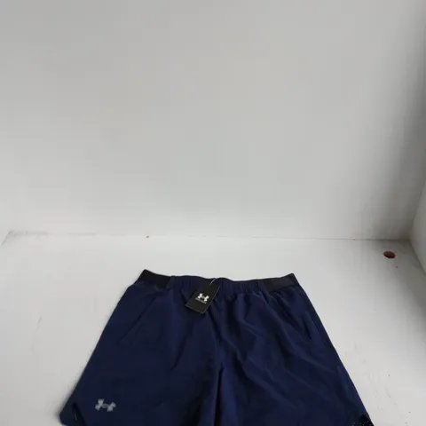UNDER ARMOUR NAVY SHORTS β UK LARGE (L)
