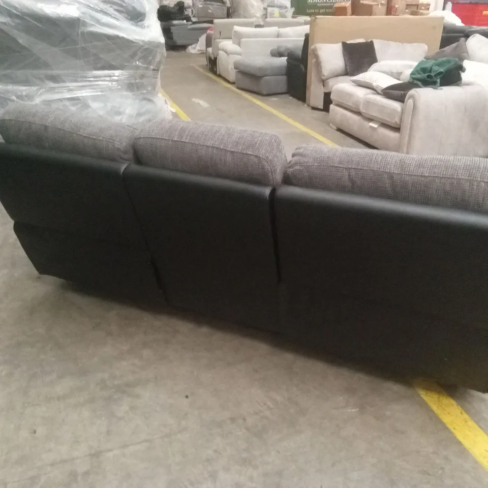 SANTORI 3 SEATER HIGH BACK RECLINER SOFA RRP £849