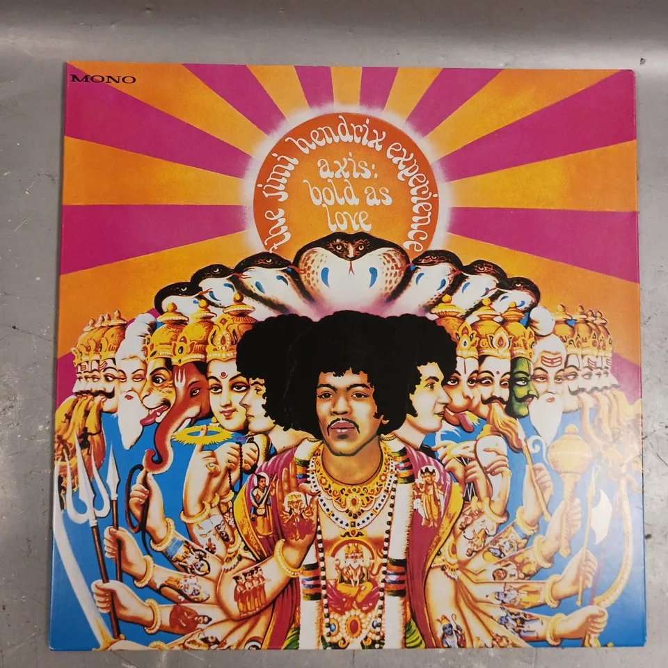 THE JIMI HENDRIX EXPERIENCE AXIS: BOLD AS LOVE VINYL 