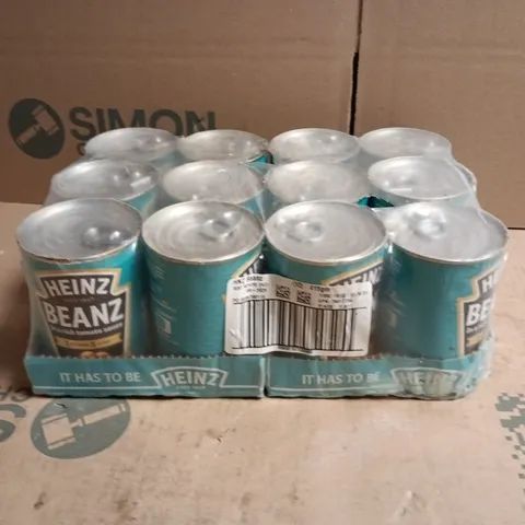 12 PACK OF HEINZ BEANZ (12X415G)