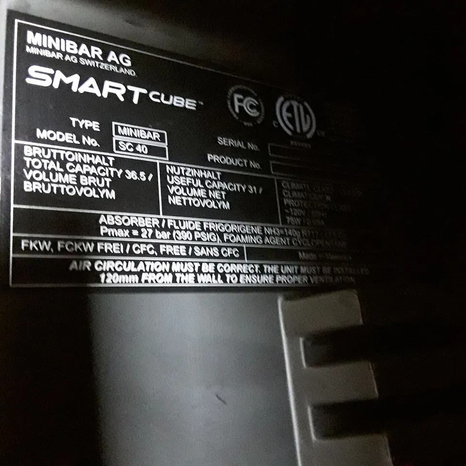 SMARTCUBE SC40 MINIBAR