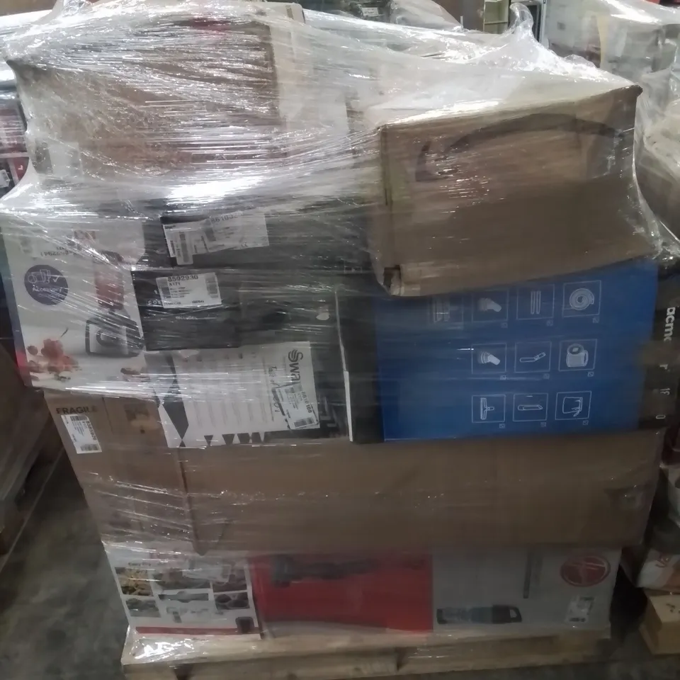PALLET CONTAINING APPROXIMATELY 25  RAW ELECTRICAL ITEMS TO INCLUDE:
