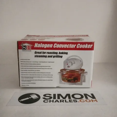 SHERWOOD HOME HALOGEN CONVECTOR COOKER – BOXED KITCHEN APPLIANCE