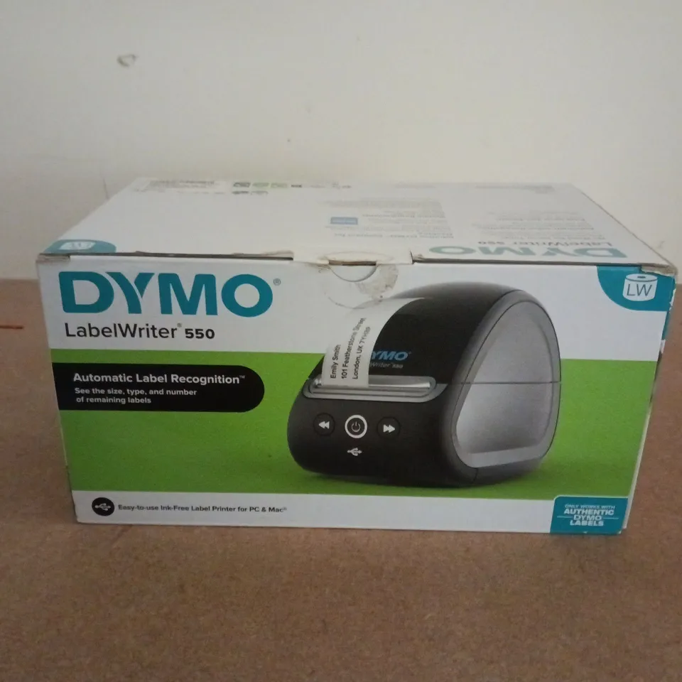 BOXED DYMO LABELWRITER 550