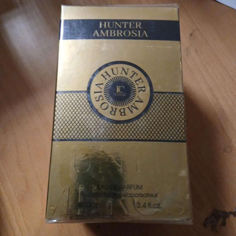 BOXED AND SEALED HUNTER AMBROSIA EAU DE PARFUM 100ML