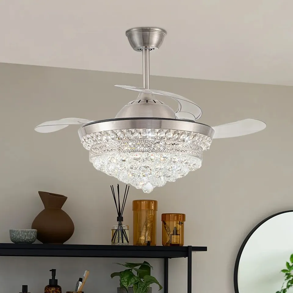 BOXED HOLDINGFORD CEILING FAN WITH LED LIGHTS 