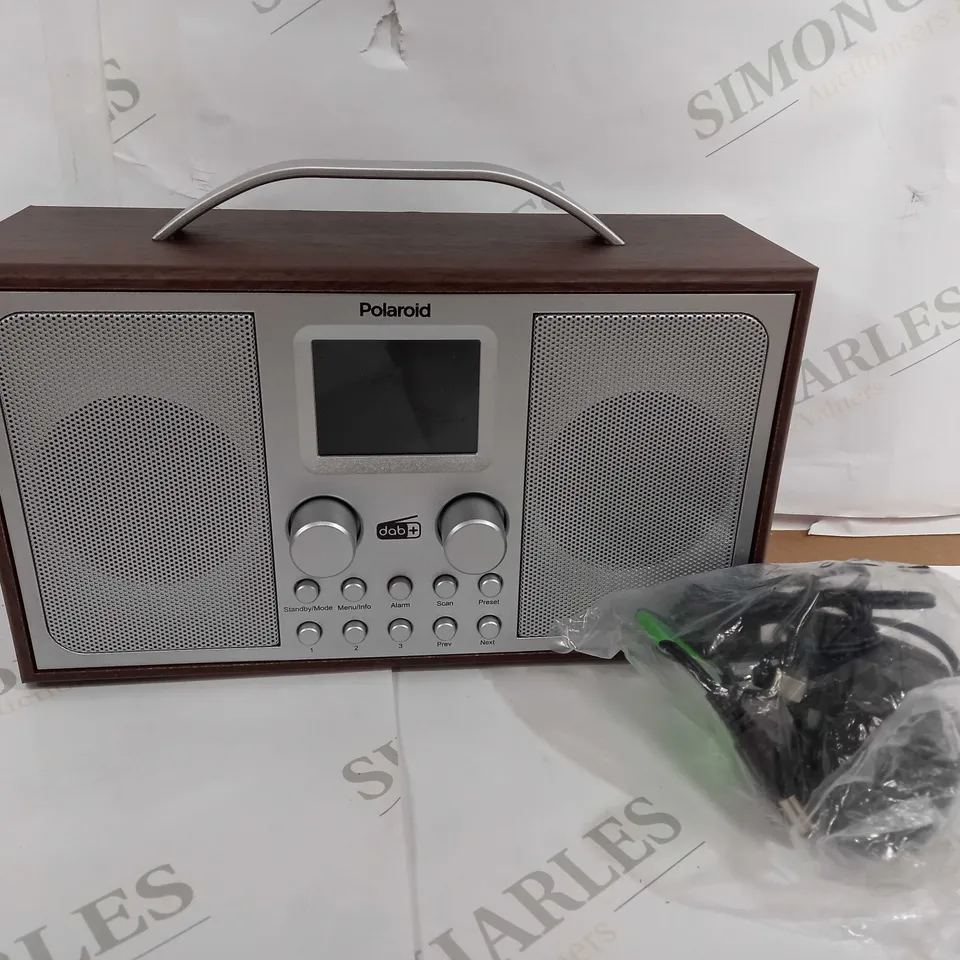 BOXED POLAROID BLUETOOTH DAB+/FM RADIO