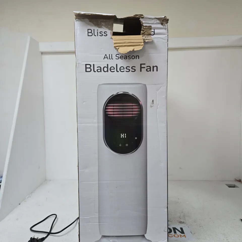BLISS & BEYOND ALL SEASON BLADELESS TOWER FAN