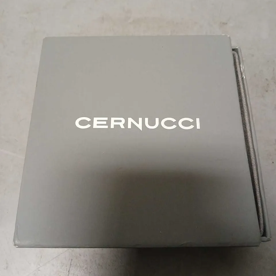 BOXED CERNUCCI 12mm MIAMI CUBAN CHAIN - GOLD