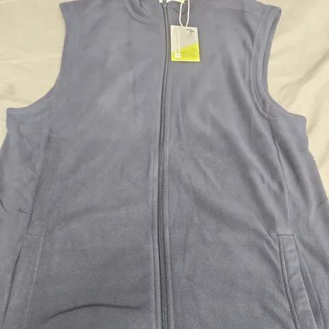 MOUNTAIN WAREHOUSE NAVY FLEECE GILET – SIZE M