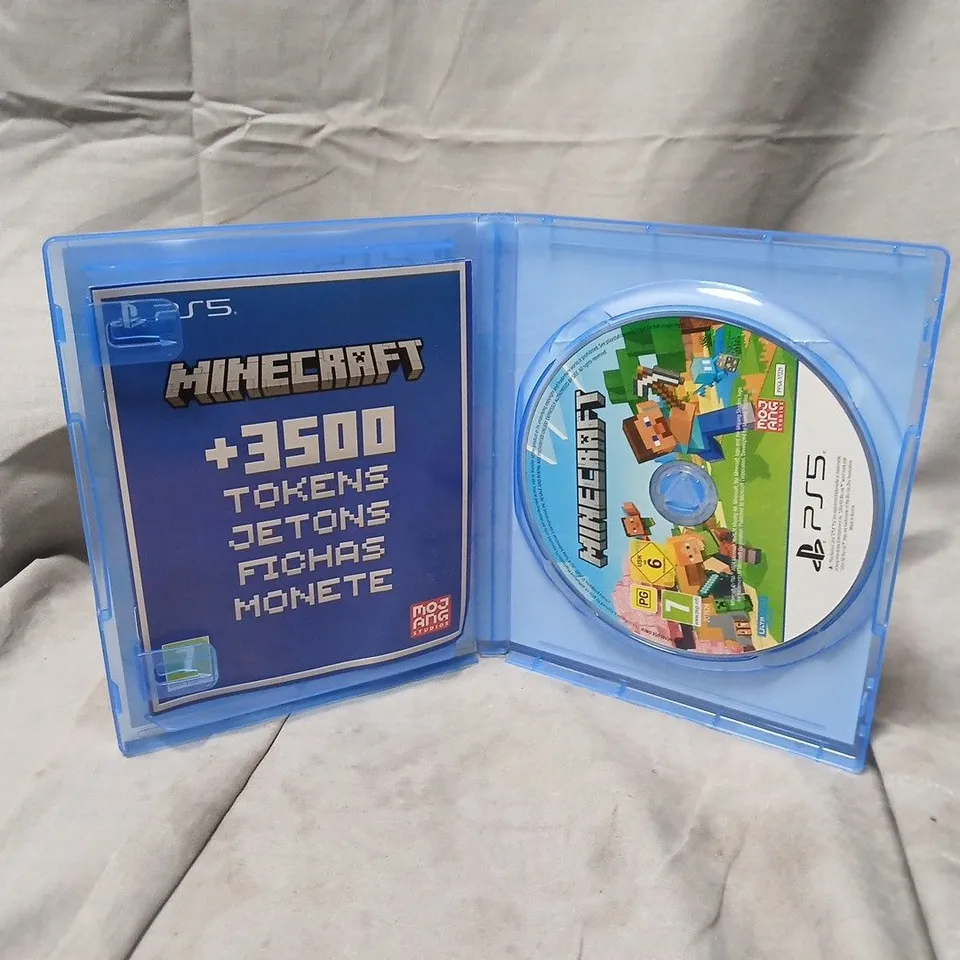 MINECRAFT (PS5) – PLAYSTATION 5 GAME DISC