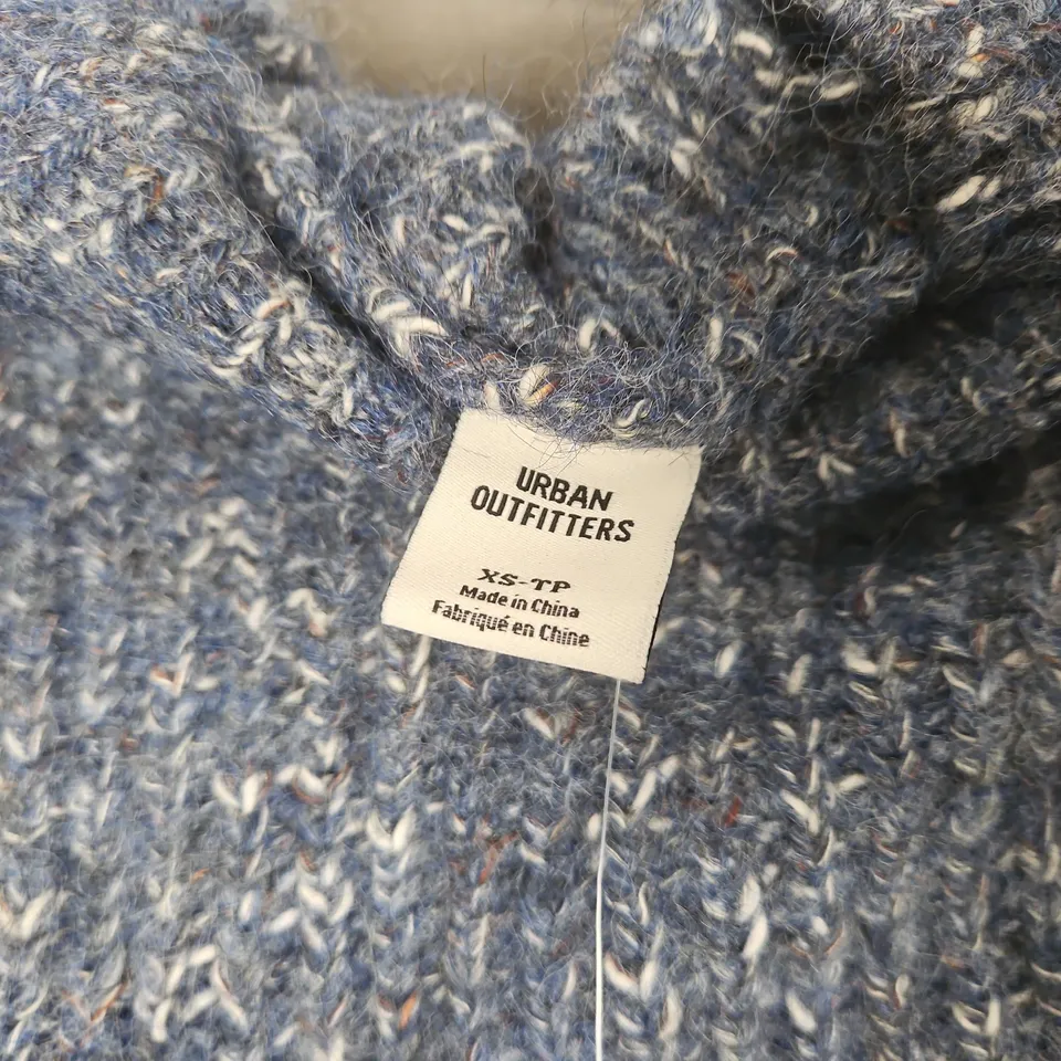 URBAN OUTFITTERS BLUE KNIT CROP SWEATER – XS