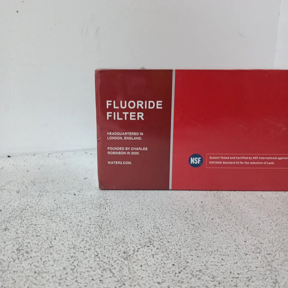 WATER2 FLUORIDE FILTER BOXED (WATER2.COM)