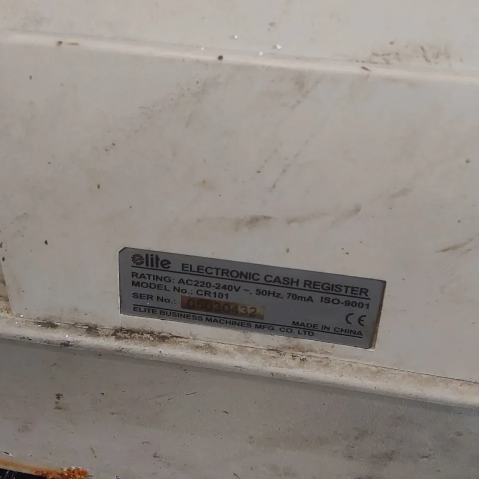 ELITE CR101 CASH REGISTER