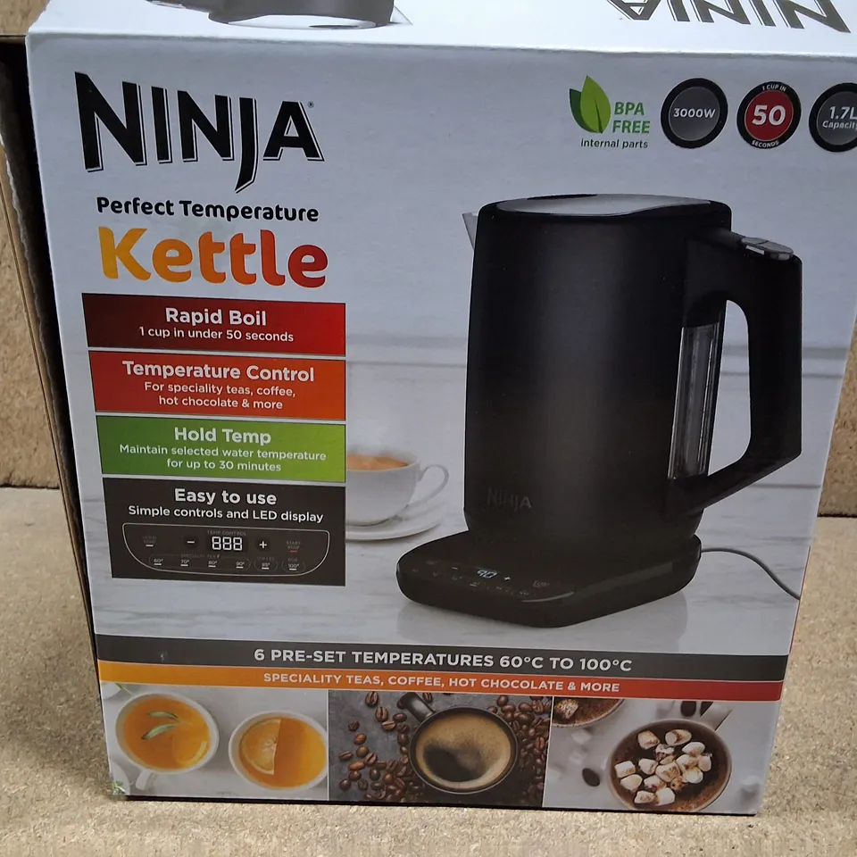 NINJA 1.7L KETTLE IN BLACK