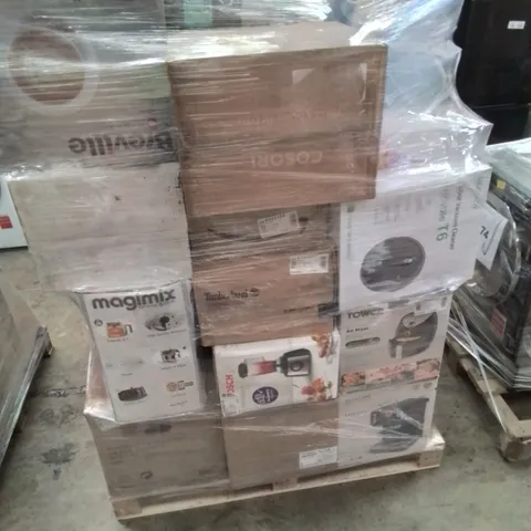 PALLET OF APPROXIMATELY 35 UNPROCESSED RAW RETURN HOUSEHOLD AND ELECTRICAL GOODS TO INCLUDE;