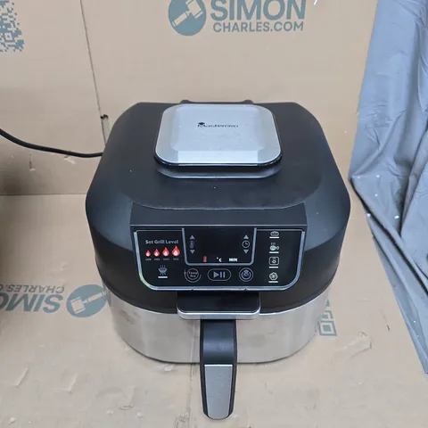 MASTERPRO KITCHEN ROBOT SMOKELESS GRILL 5.6LTR 1760W - BLACK (BOXED)