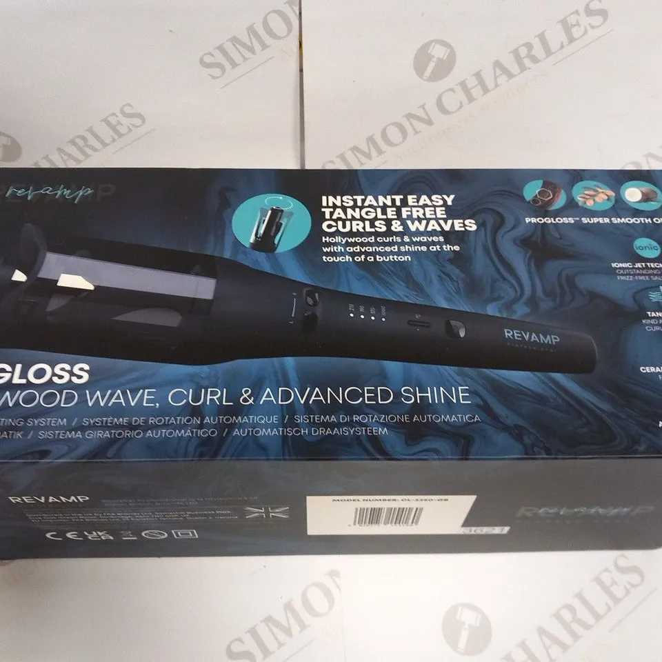 BOXED REVAMP PROGLOSS HOLLYWOOD WAVE, CURL AND ADVANCED SHINE