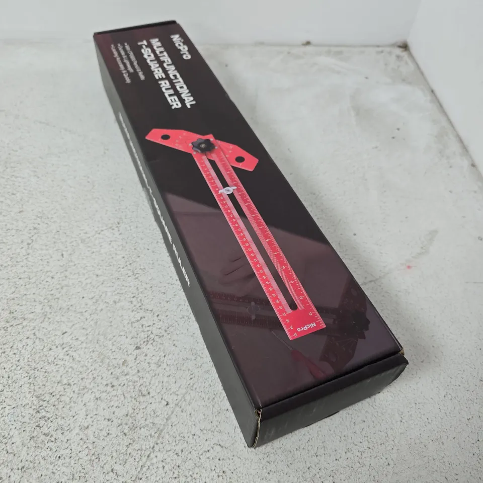 NICPRO MULTIFUNCTIONAL T-SQUARE RULER – BOXED 