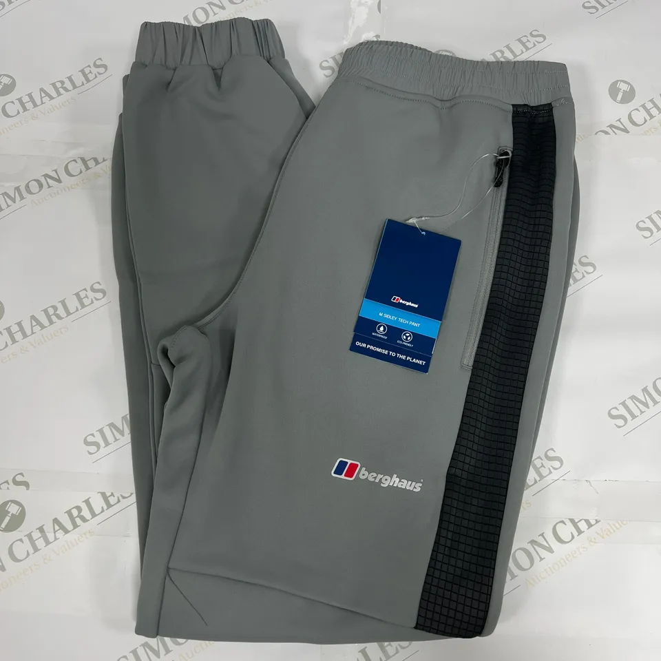 BERGHAUS SIDLEY TECH PANT IN GREY SIZE LARGE