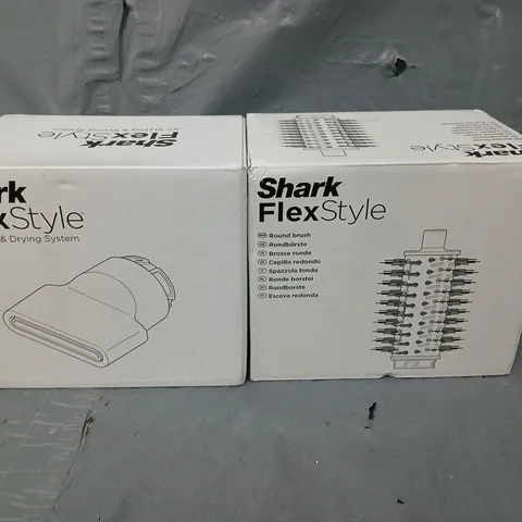SHARK FLEXSTYLE ROUND BRUSH AND ACCESSORY HEAD 