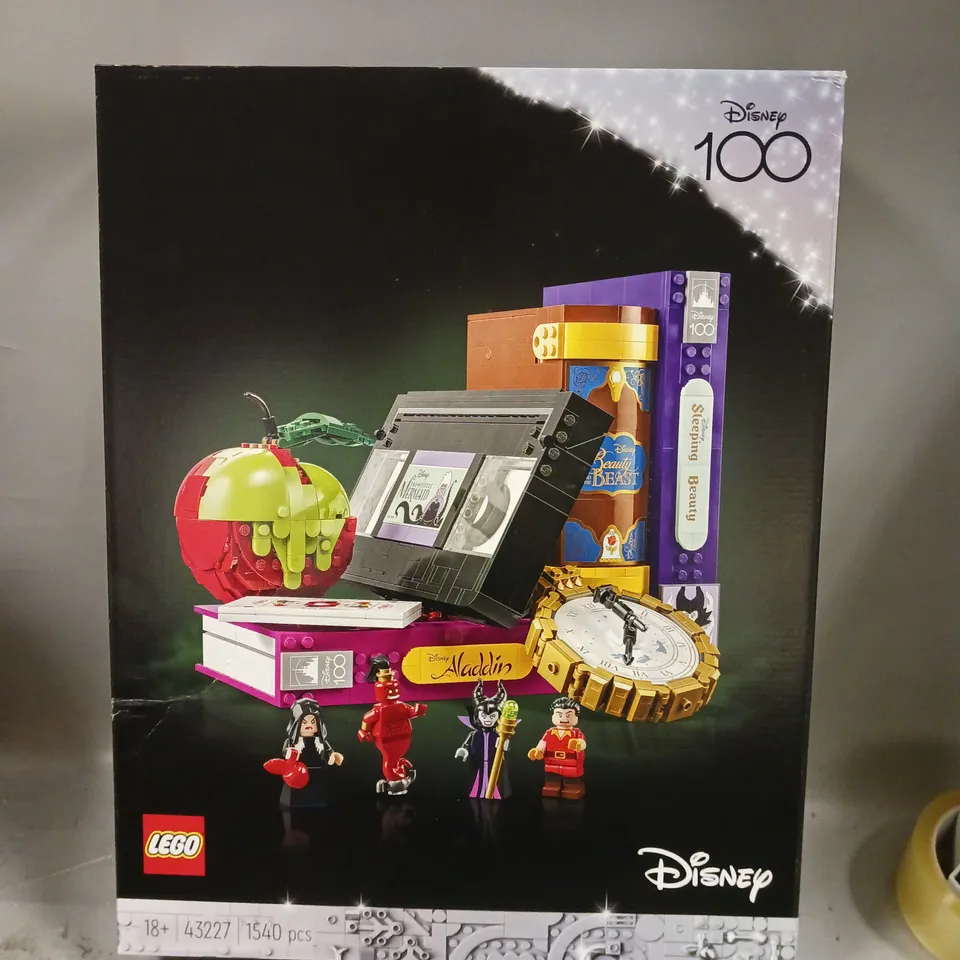 LEGO DISNEY DISNEY VILLAIN ICONS SET FOR ADULTS 43227 RRP £125