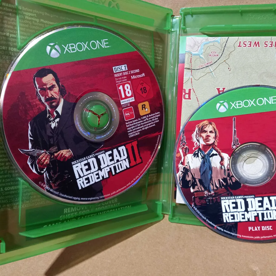 XBOX ONE RED DEAD REDEMPTION 2 VIDEO GAME 