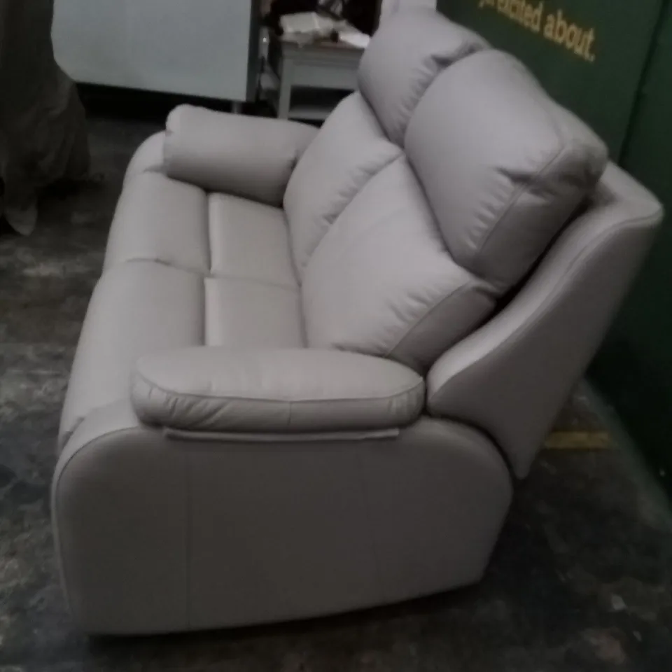 DESIGNER G PLAN MADE KINGSBURY OXFORD MUSHROOM TWO SEATER SOFA AND ELECTRIC RECLINING ARMCHAIR