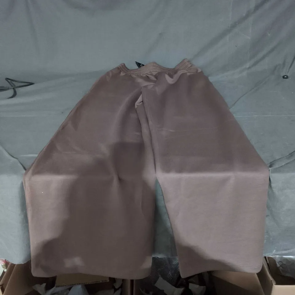 NEW LOOK TEEN SOFT-TOUCH FABRIC WIDE-LEG TROUSERS, 164–167 CM, AGE 14–15