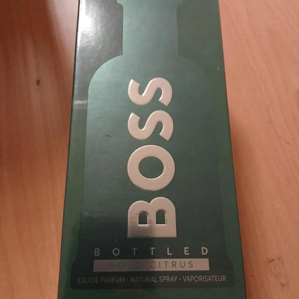 BOXED AND SEALED BOSS BOTTLED BOLD CITRUS EAU DE PARFUM 200ML