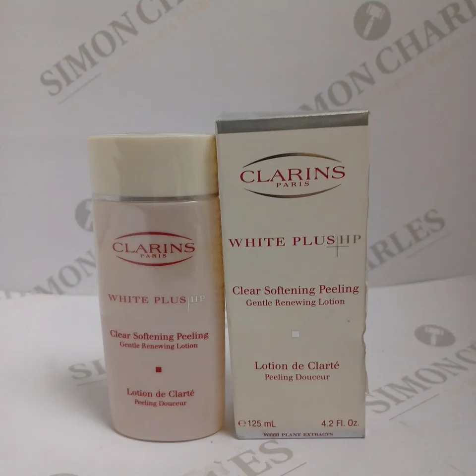 CLARINS WHITE PLUS CLEAR SOFTENING RENEWING LOTION - 125ML