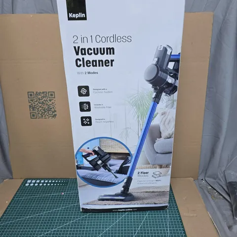 KEPLIN 2-IN-1 CORDLESS VACUUM CLEANER