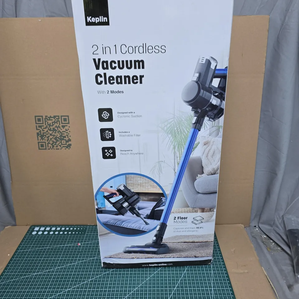 KEPLIN 2-IN-1 CORDLESS VACUUM CLEANER