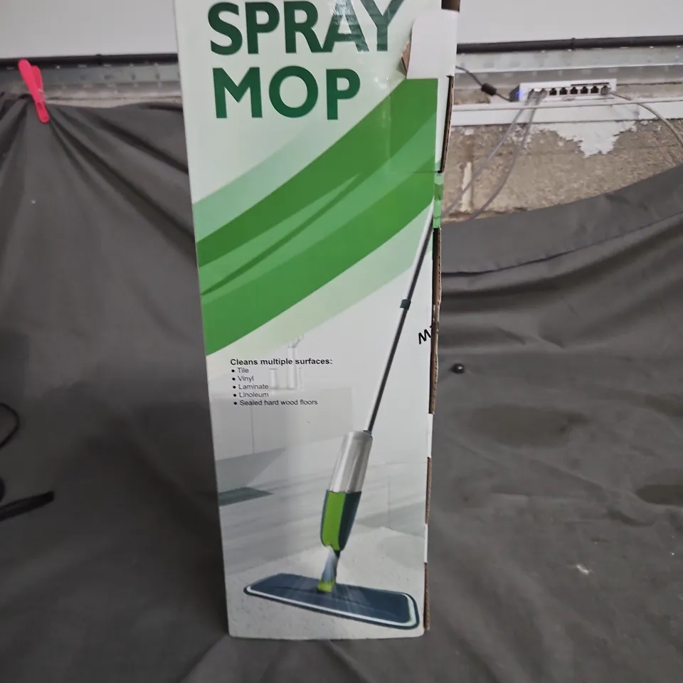 MICROFIBER SPRAY MOP – BOXED