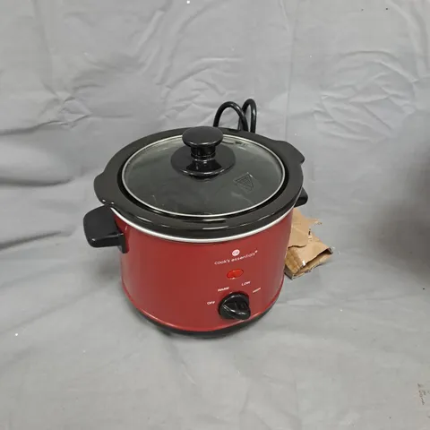 COOK'S ESSENTIALS 1.5L SLOW COOKER