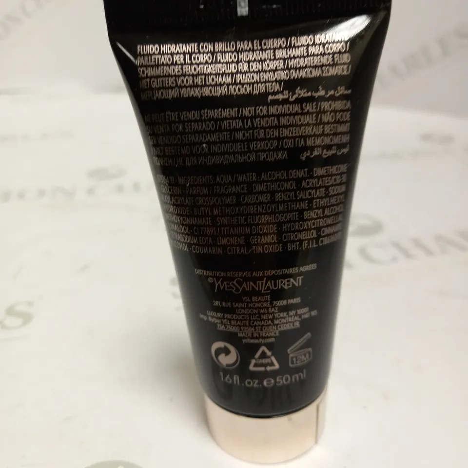 BLACK 0PIUM YVES SAINT LAURENT SHIMMERING MAISTURE BODY FLUID